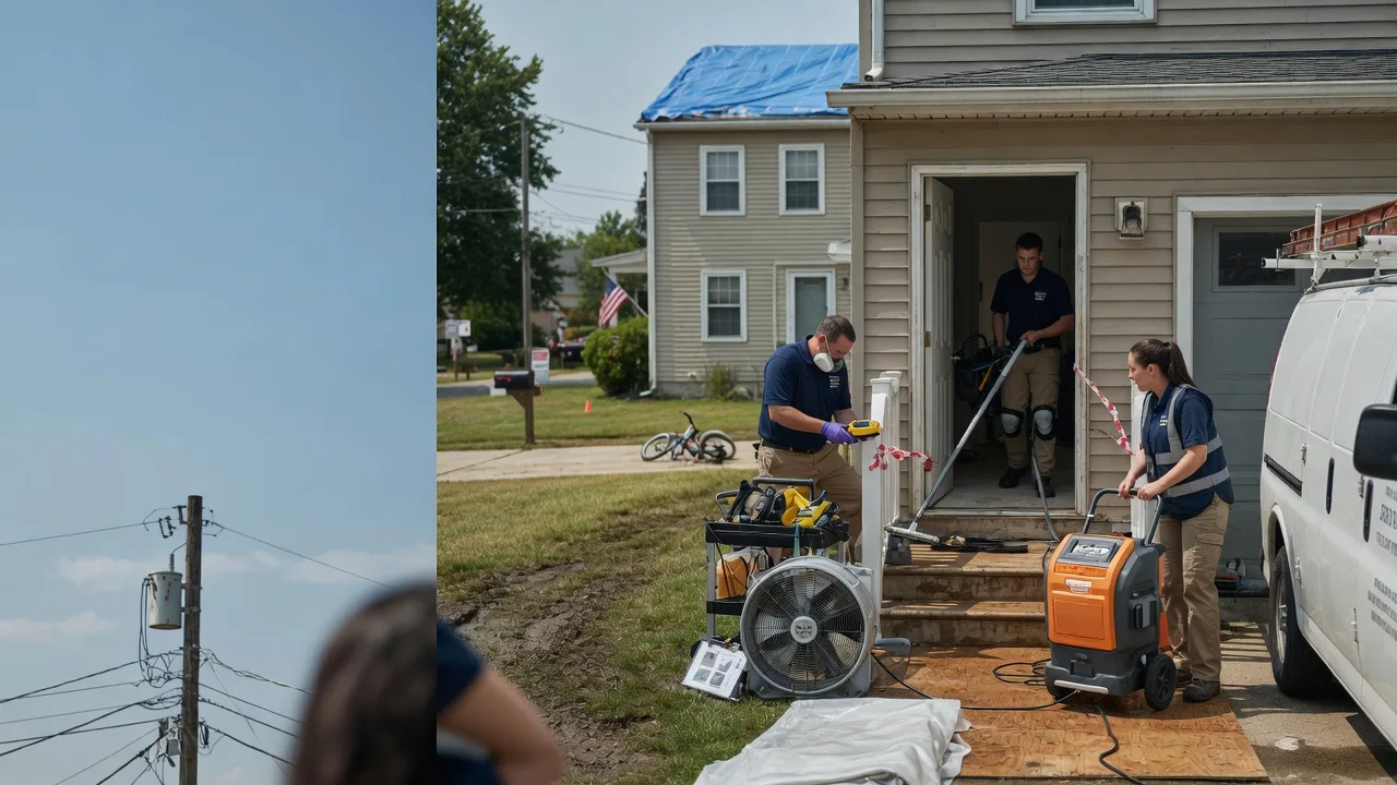 Water Damage Repair in Grantsburg, WI near me